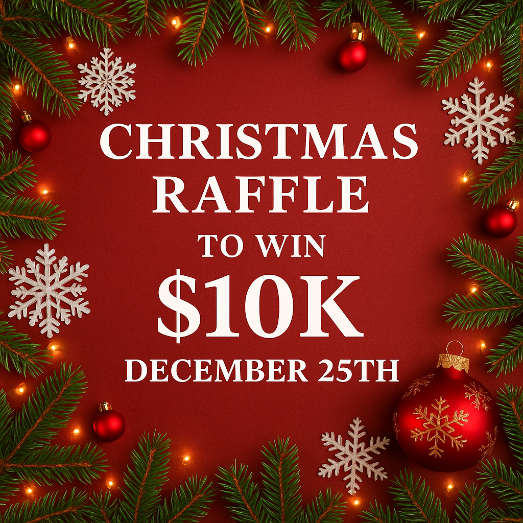 $10k Christmas raffle